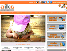 Tablet Screenshot of aikaformacion.com
